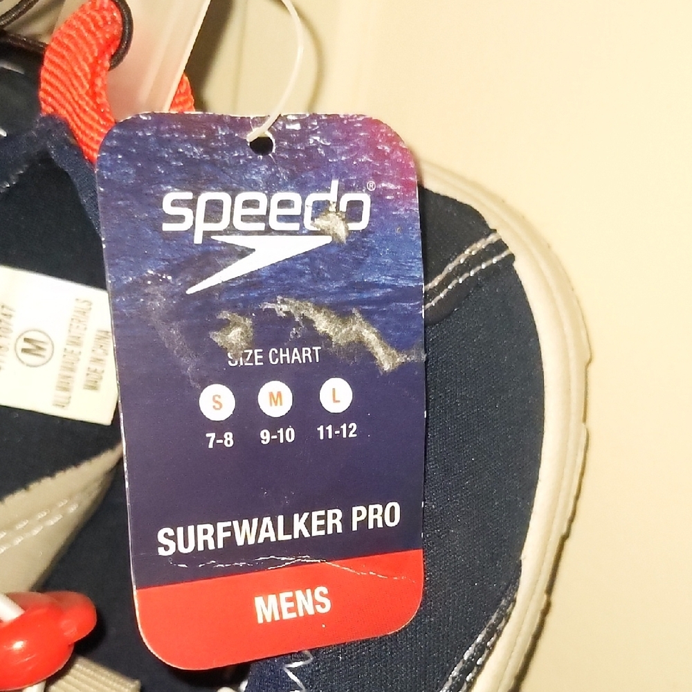 Speedo Men's Navy and White Swim Hybrids - Picture 2 of 5